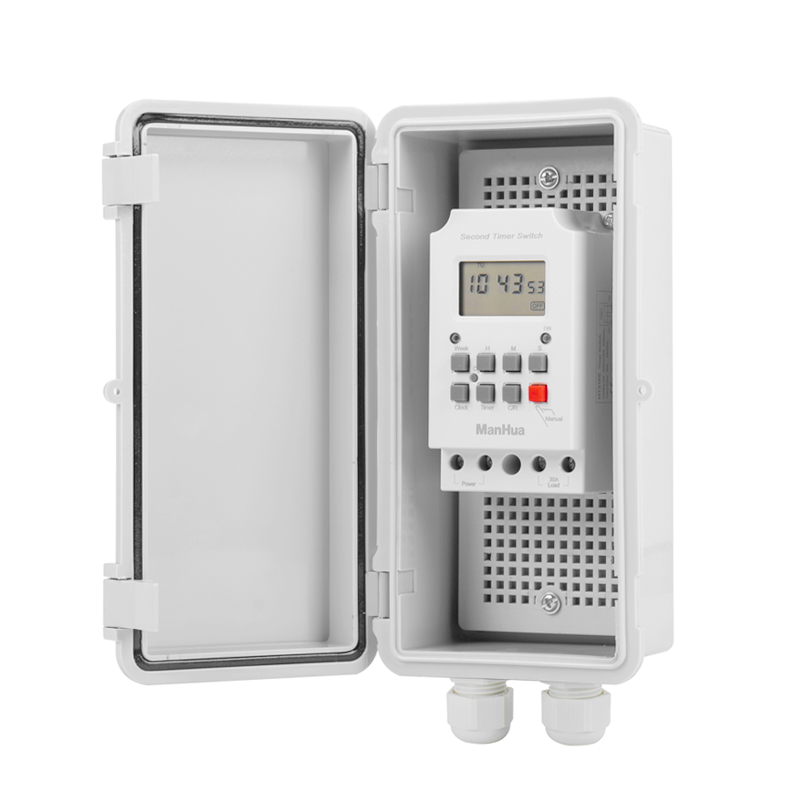 Outdoor Power Timer - ManHua 방수 디지털 타이머, 방수 박스