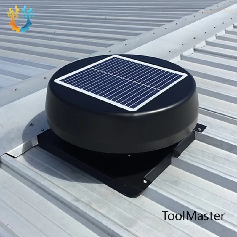 Outdoor Power Vent - 【2026】방수 야외용 태양광 다락방 지붕 배기
