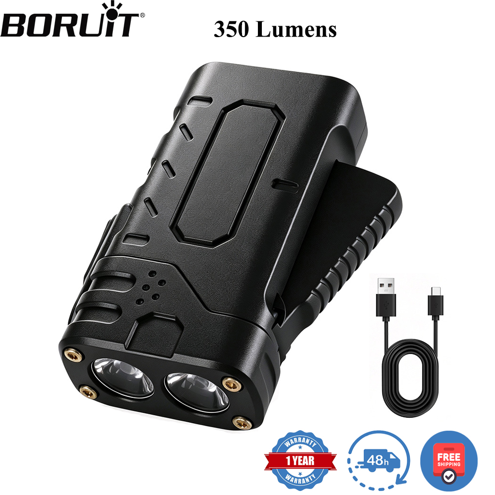 Outdoor Power Supply - BORUIiT 핸드 크랭크 EDC LED 손전등