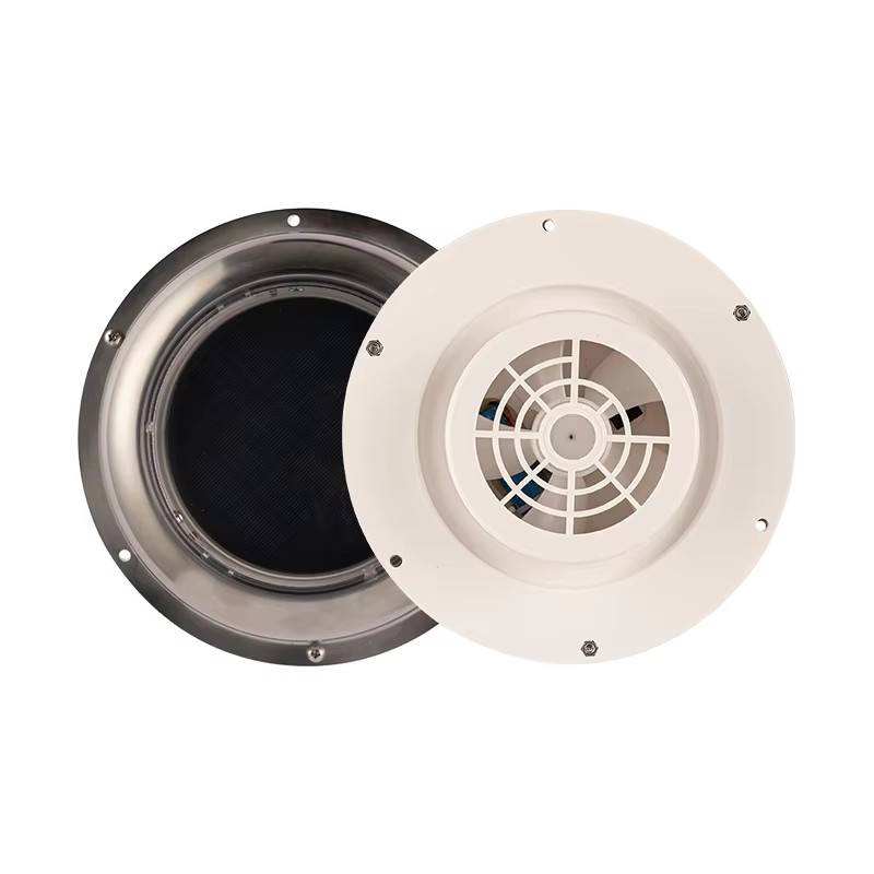 Outdoor Power Vent - 태양열 구동 원형 배기 팬 (RV,