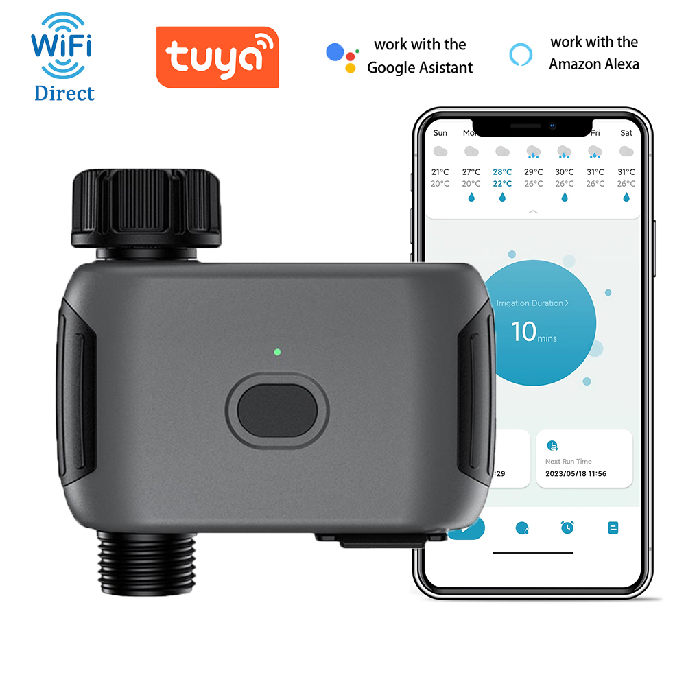 Outdoor Power Timer - 인소마 와이파이 스프링클러 타이머 자동 관개
