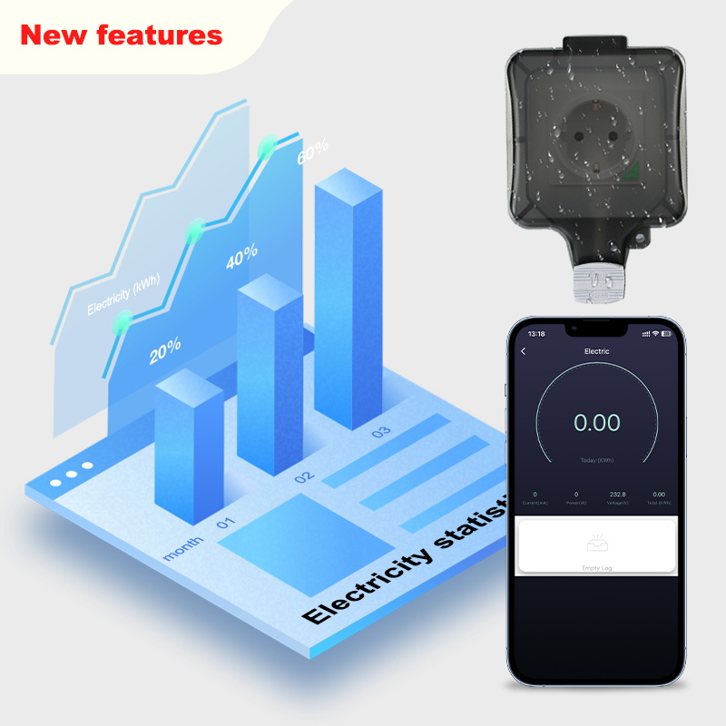 Avoir Tuya Zigbee 전기 콘센트 IP66  - Outdoor Zigbee Power Plug 리뷰 및 가격