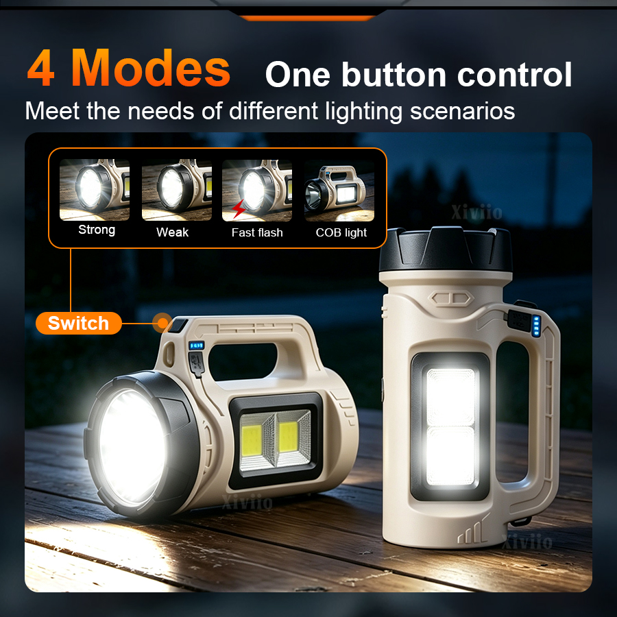 Multiscene 휴대용 LED 토치 태양열 Type - Outdoor Power Supply 리뷰 및 가격