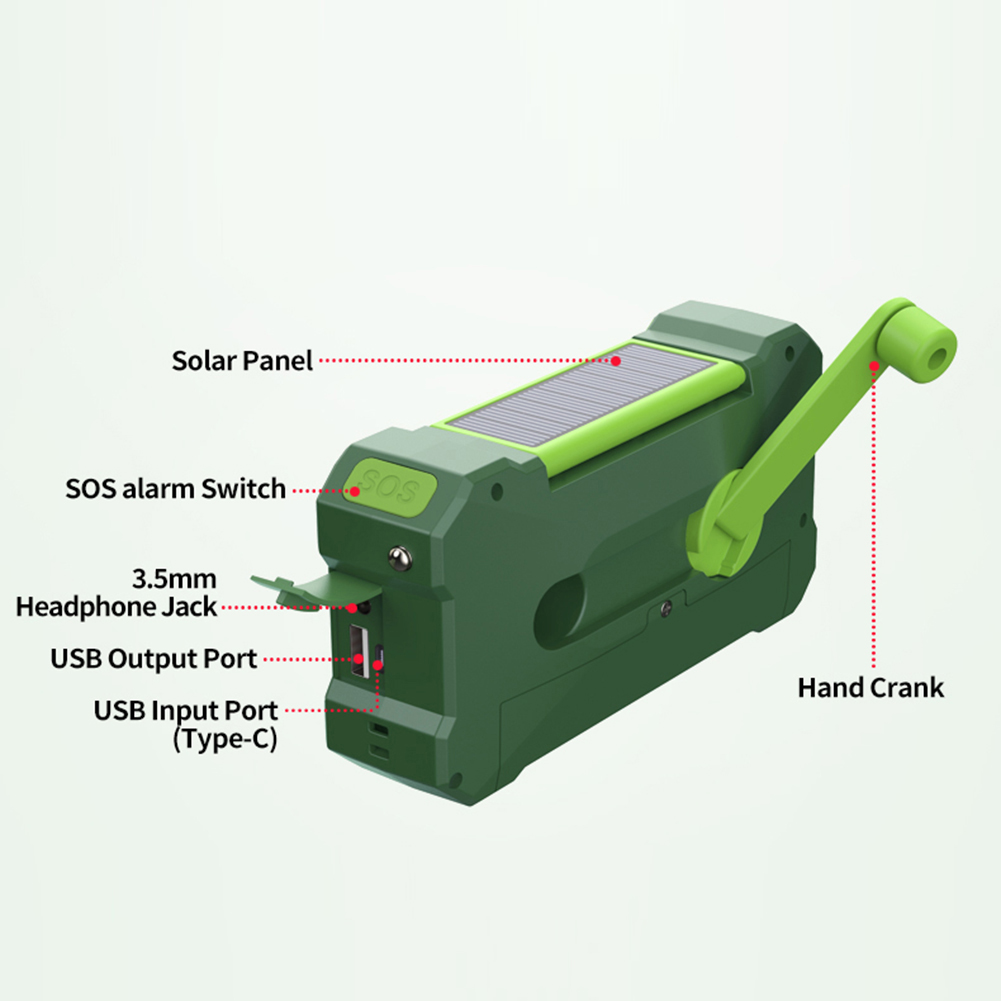 10000mAh 다기능 라디오 방수 비상 조명/전원 은 - Outdoor Power Tool Kit 리뷰 및 가격