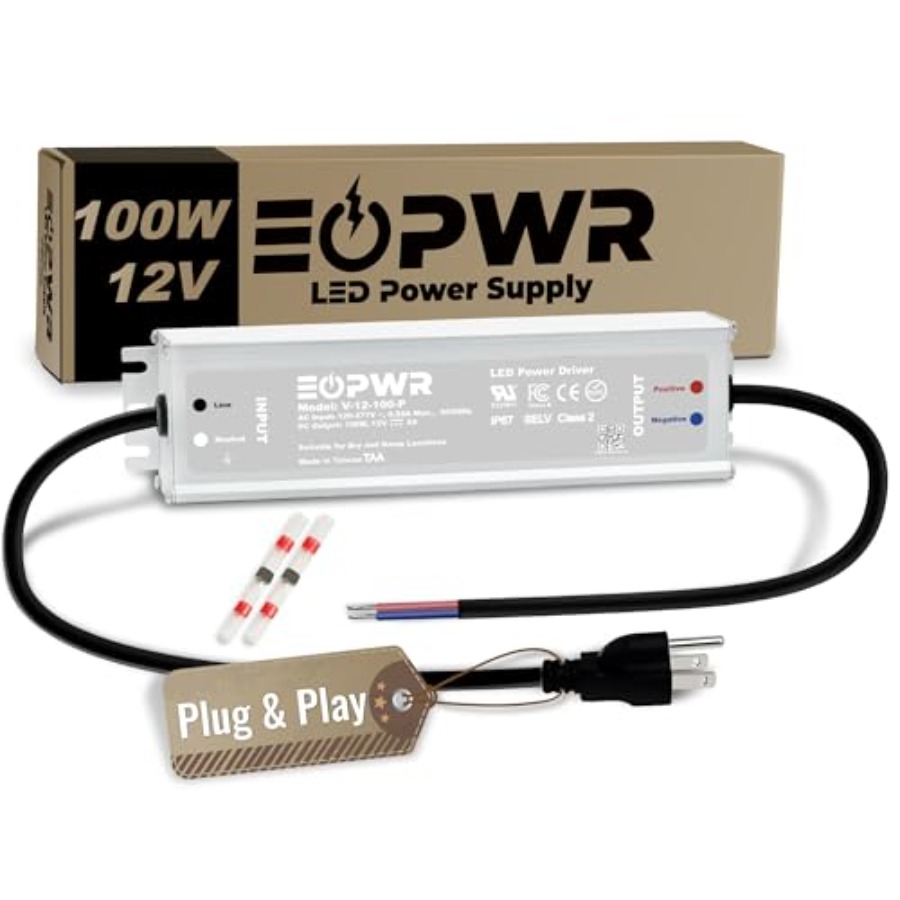 LED 드라이버 방수 IP67 전원 공급 장치 AC12 - Outdoor Power Supply 리뷰 및 가격