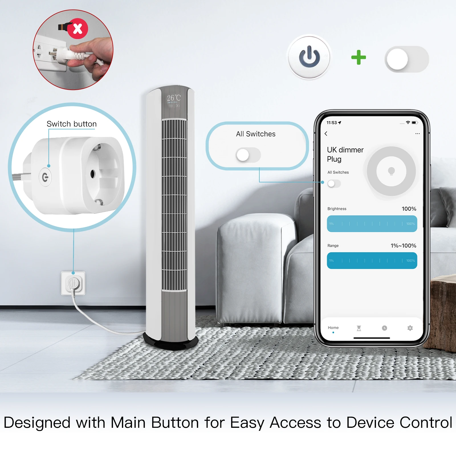 MOES Tuya WiFi 스마트 플러그 디밍 가능 전 - Outdoor Power Timer 리뷰 및 가격