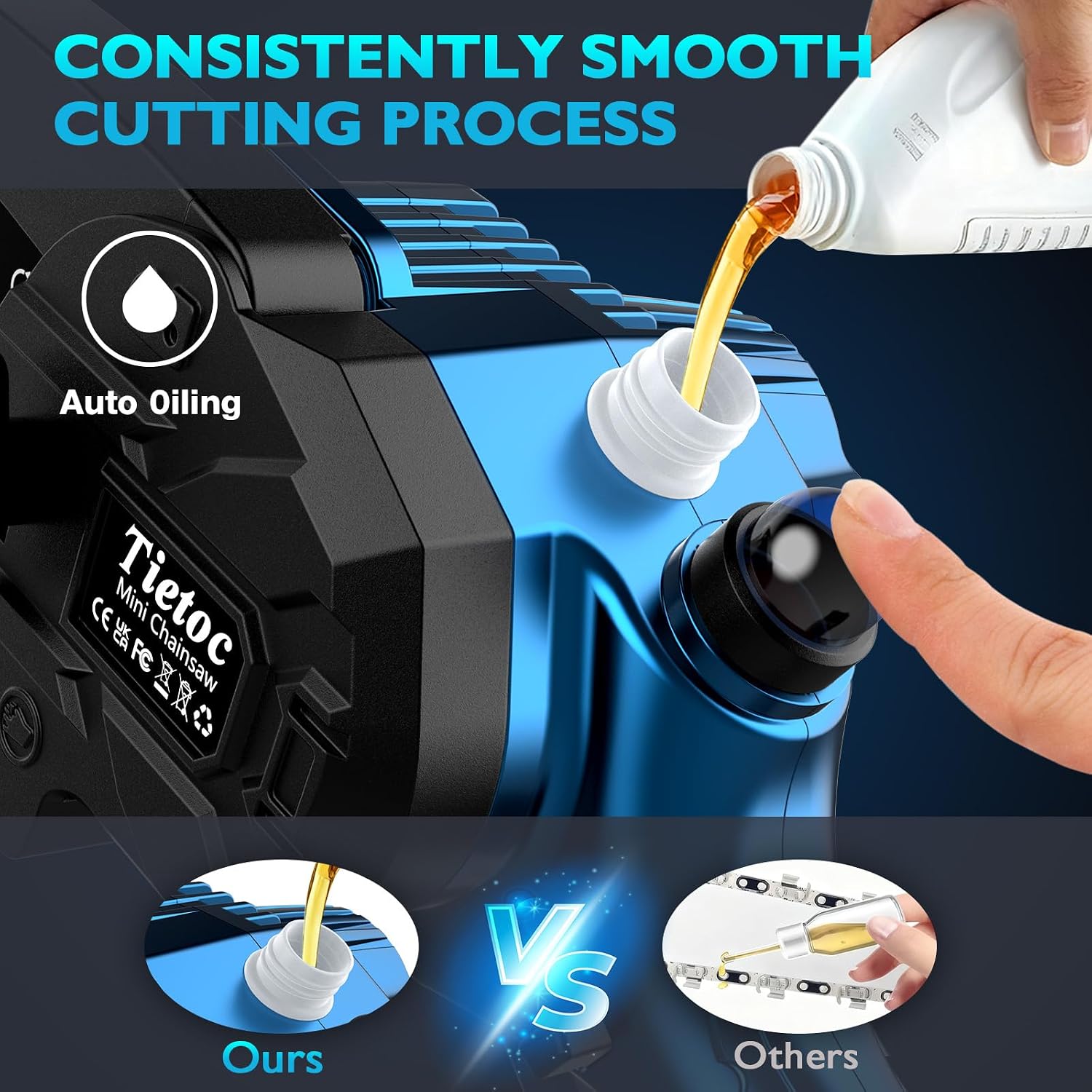미니 전기톱, 6인치 무선 전기톱, 880W 강력 전동 - Electric Chainsaw Battery 리뷰 및 가격