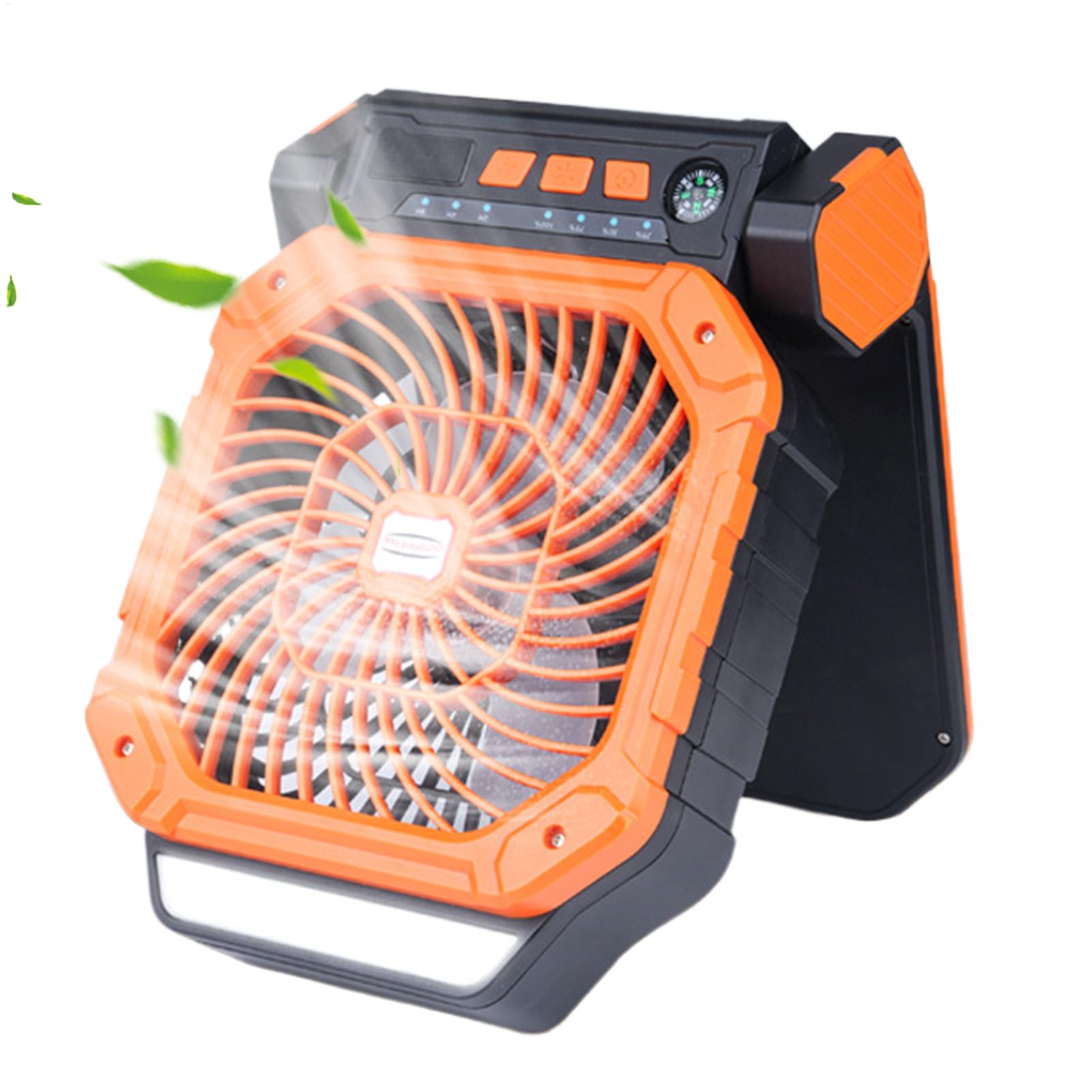 태양열 야외용 선풍기 USB 충전 캠핑용 선풍기 90도 - Outdoor Power Timer 리뷰 및 가격